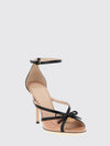 bepointy patent leather sandal