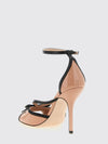 bepointy patent leather sandal