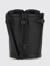 antibes leather bucket bag