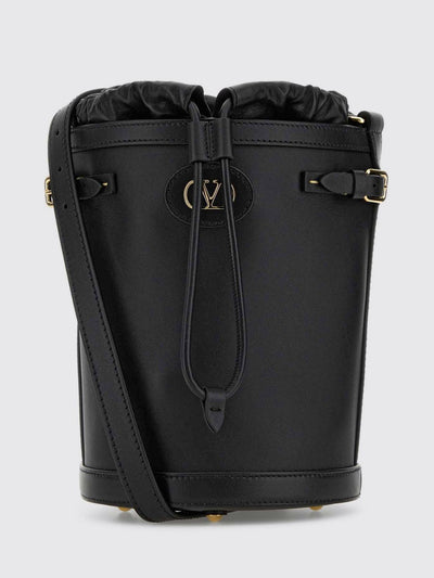 antibes leather bucket bag