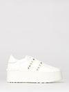 rockstud untitled platform leather sneakers