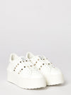 rockstud untitled platform leather sneakers