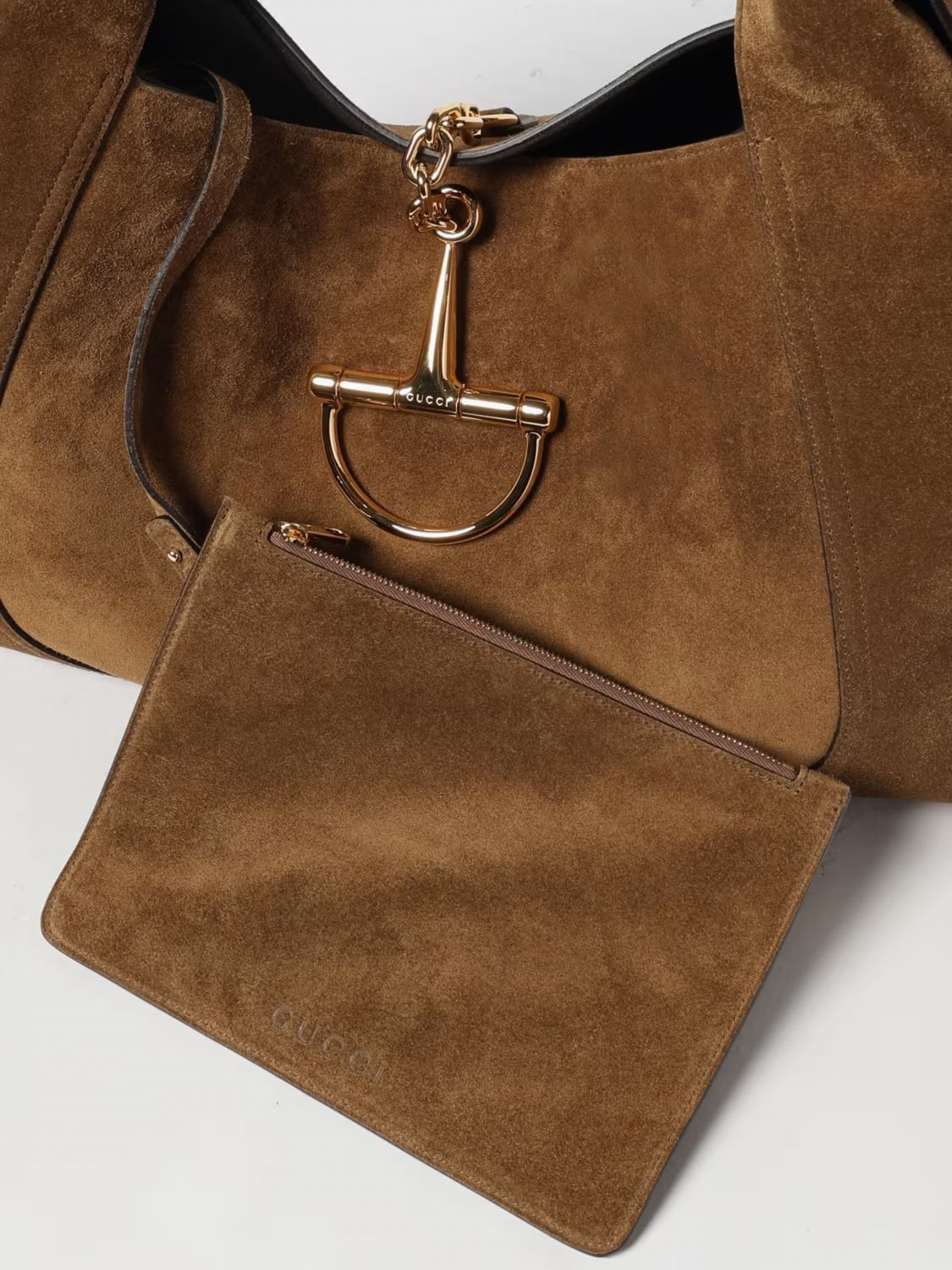 softbit suede bag