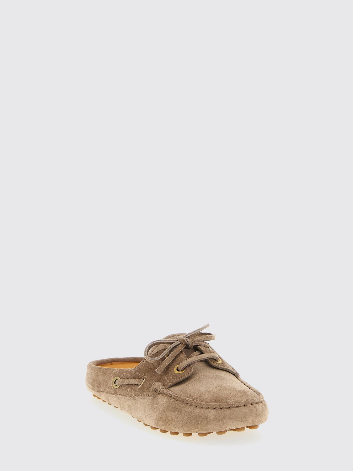gommino suede mules