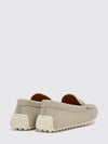 gommino hammered leather loafers