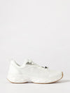 diamond run f stretch knit and leather sneakers