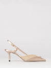afia draped mesh and satin slingback pumps