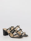woman's heeled sandal