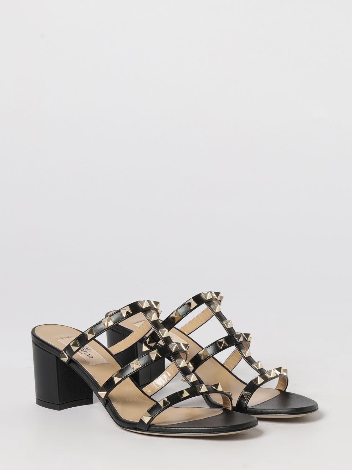 woman's heeled sandal