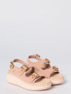 nama suede sandals chloé