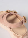 nama suede sandals chloé