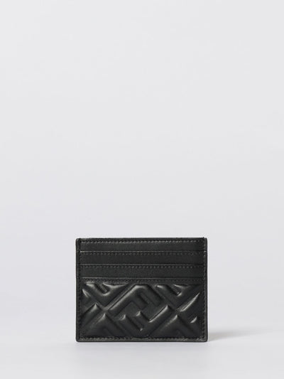 ff baguette lambskin card holder