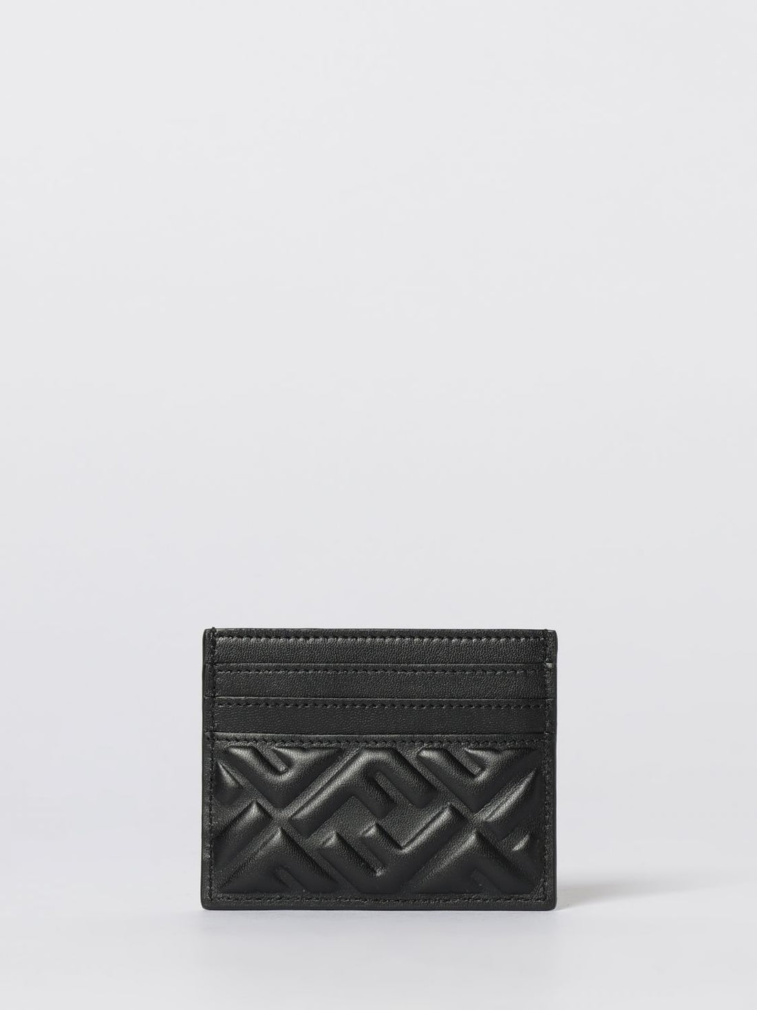 FENDI OS ff baguette lambskin card holder
