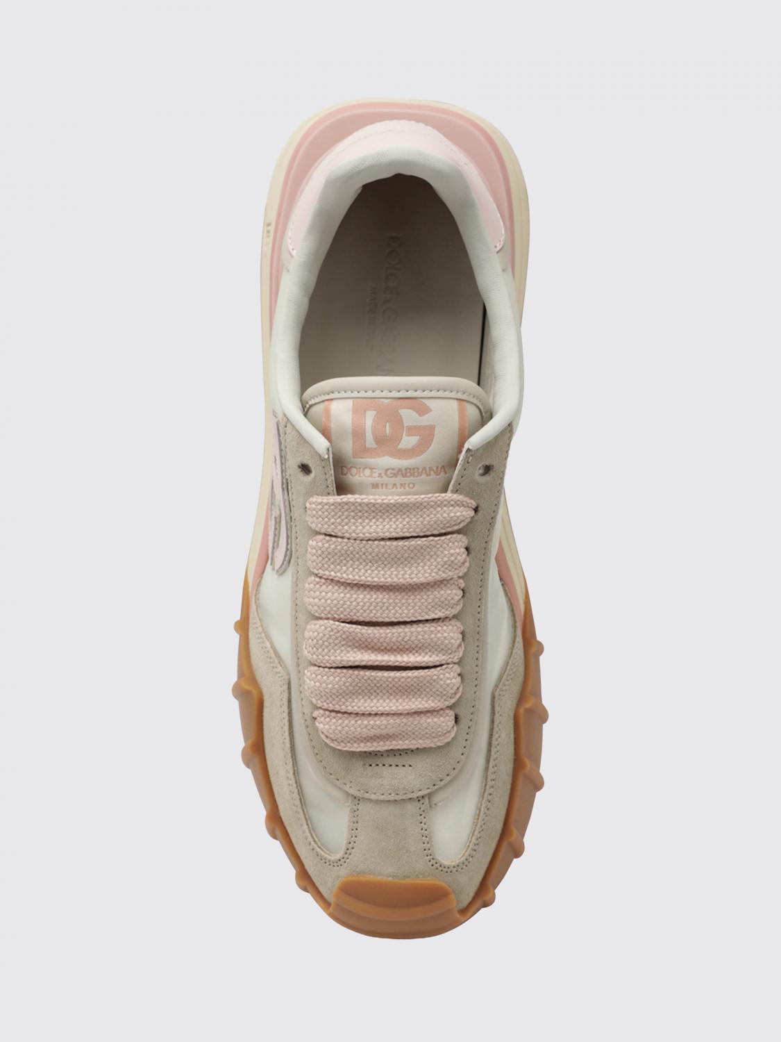 dg athletic suede and nylon sneakers