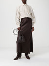 smooth calfskin bucket bag