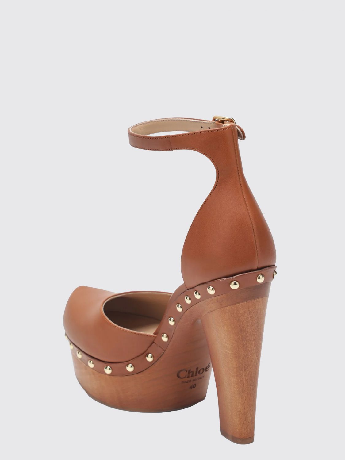 lola leather pumps chloé
