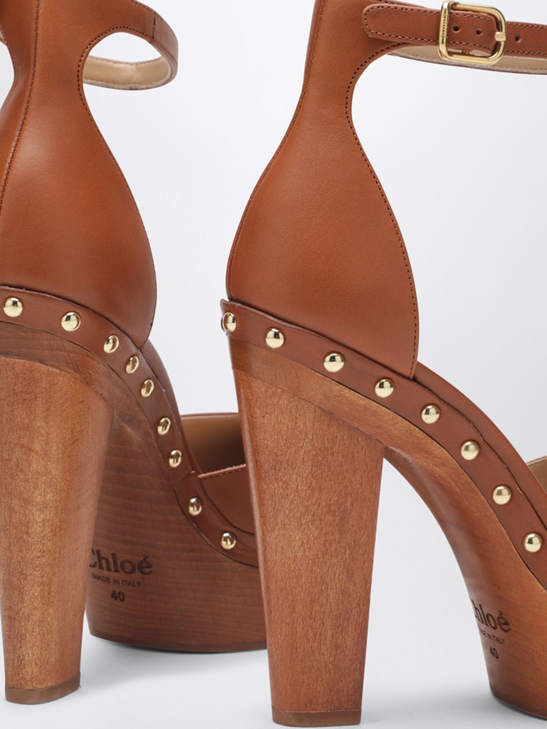 lola leather pumps chloé