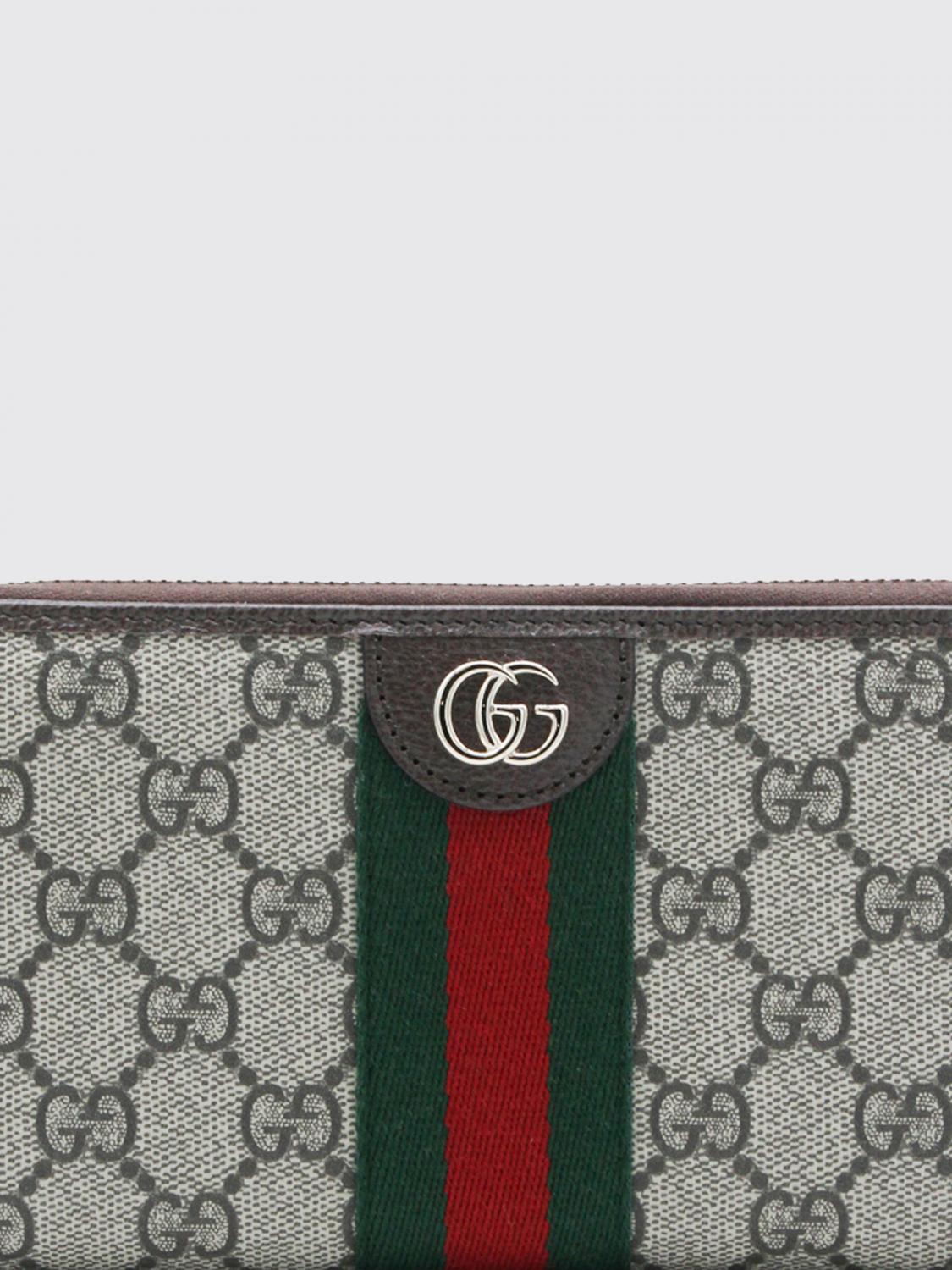 ophidia gg supreme canvas wallet