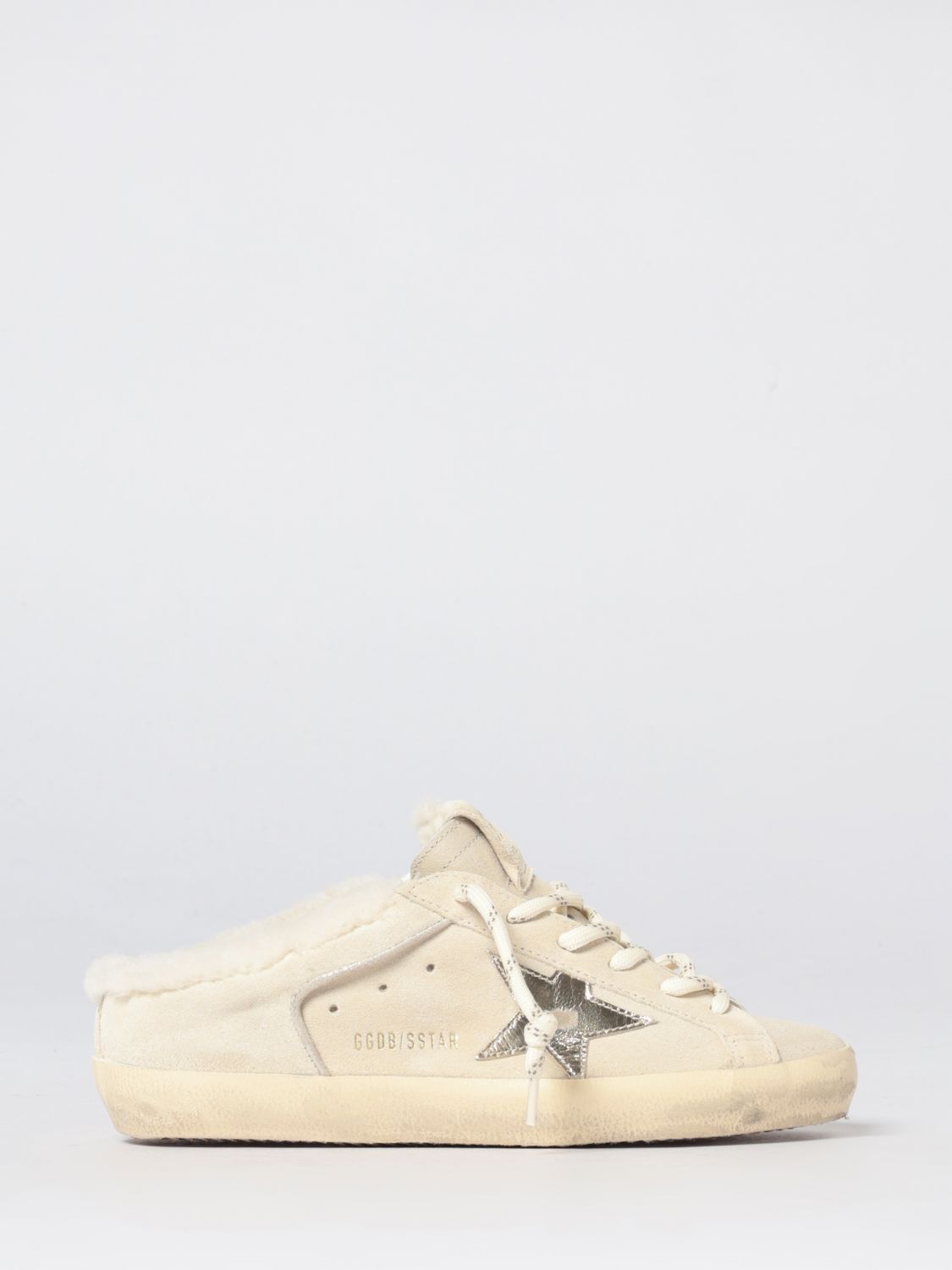 used suede super-star sabot sneakers