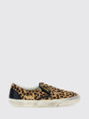 slip on animal print pony skin used effect sneakers