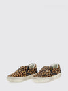 slip on animal print pony skin used effect sneakers
