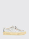 used effect laminated leather soul star sneakers