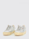 used effect laminated leather soul star sneakers