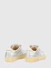 used effect laminated leather soul star sneakers