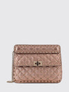 rockstud spike quilted laminated nappa bag