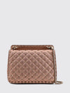 rockstud spike quilted laminated nappa bag