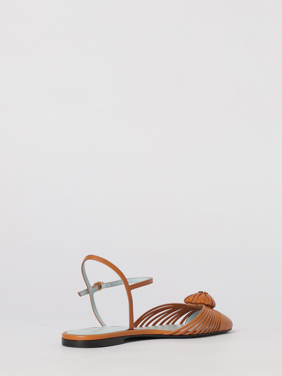 coeur royal leather ballerinas