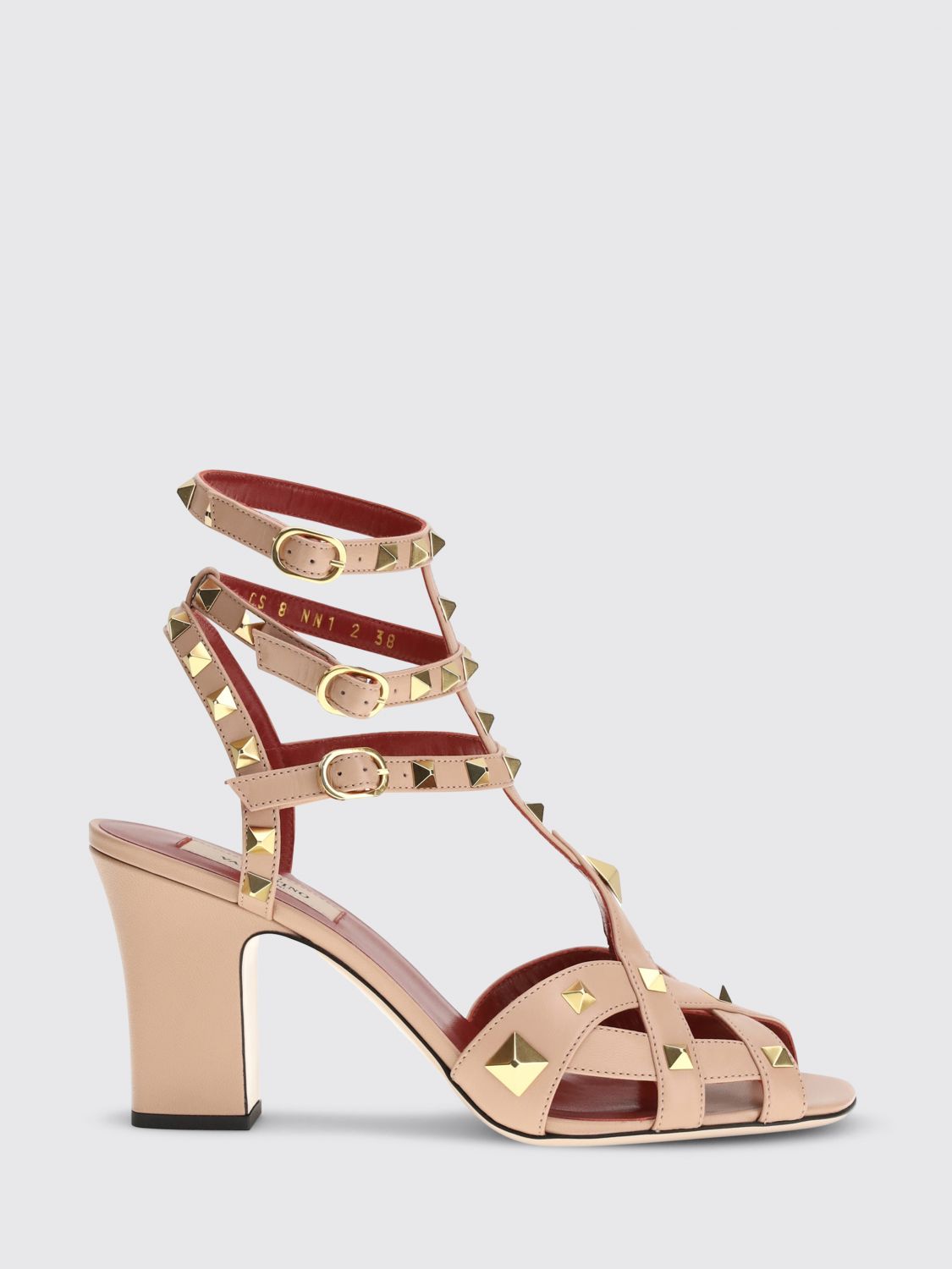 woman's heeled sandal