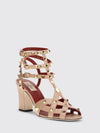woman's heeled sandal