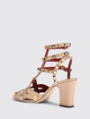 woman's heeled sandal