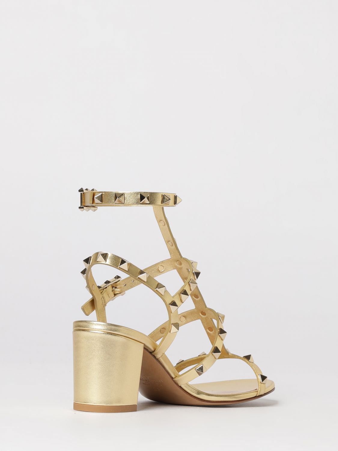 woman's heeled sandal