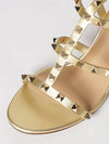 woman's heeled sandal