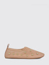 chloé rita canvas ballerinas with studs