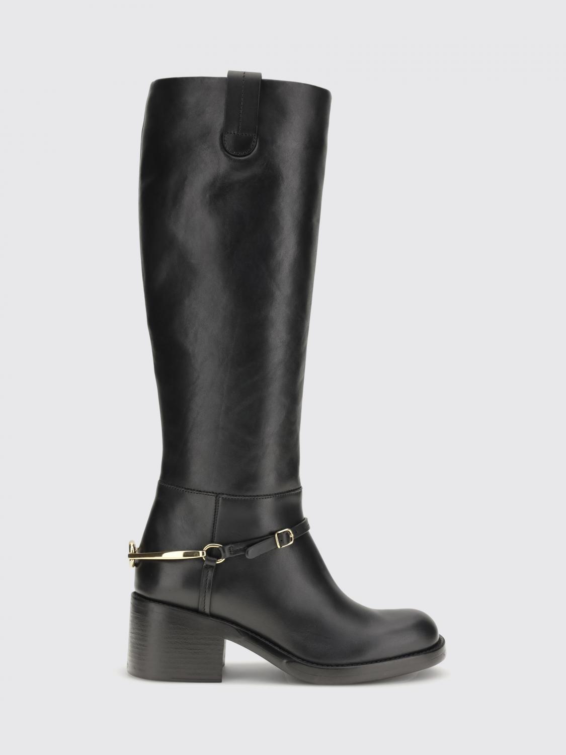 chloé dakota leather boots
