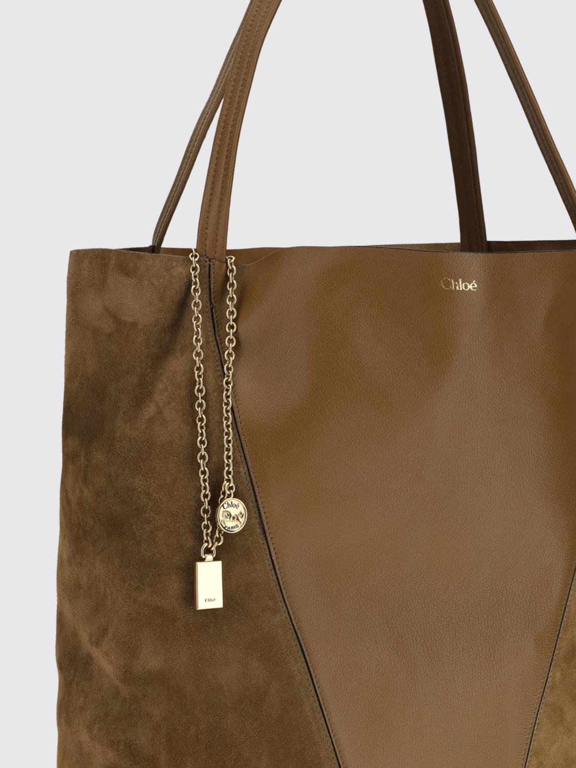 spin chloé leather bag