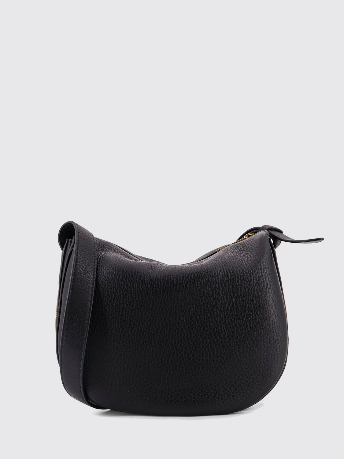 hammered leather messenger bag
