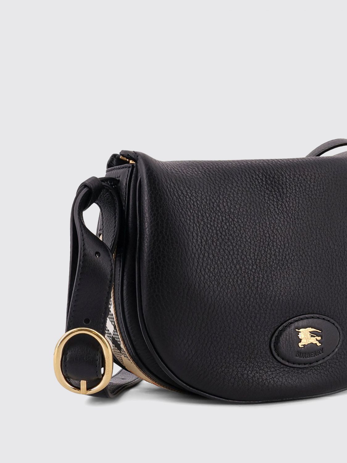 hammered leather messenger bag