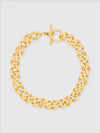 brass necklace