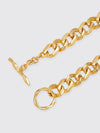 brass necklace