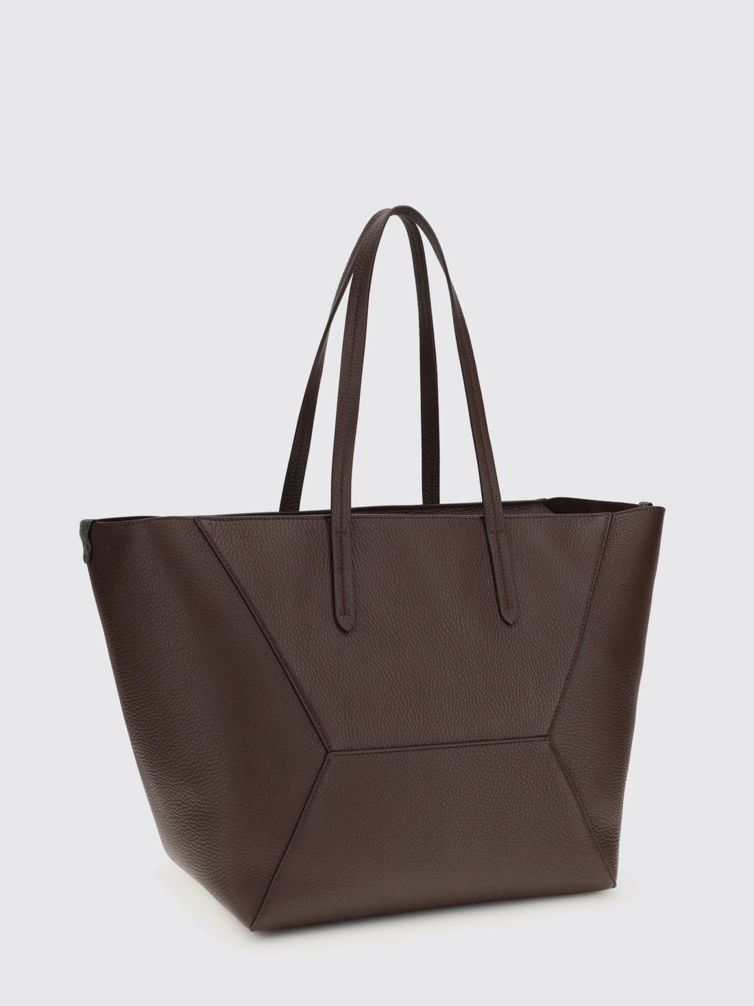 BRUNELLO CUCINELLI OS bc duo shoulder bag in hammered leather