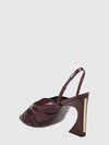 arco draped nappa sandals