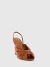 arco draped nappa sandals