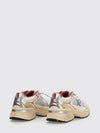 lightstar used leather and mesh sneakers