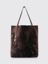 spin shearling bag chloé