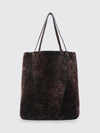 spin shearling bag chloé