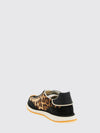 dg cushion sneakers in suede and animal print nylon